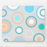 Funky circles - Mousepad