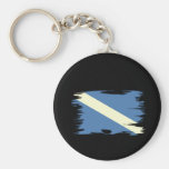 Funky Coloured Dive Flag Keychain