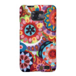 Funky Colourful Abstract Samsung Galaxy S2 Case