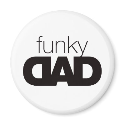 Funky Dad Magnet by Madinagoodway