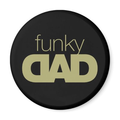 Funky Dad Magnet 3 by Madinagoodway