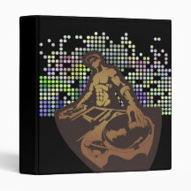 funky deejay vector design binders