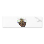 funky deejay vector design bumper stickers