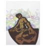 funky deejay vector design personalized letterhead