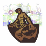 funky deejay vector design photo sculptures