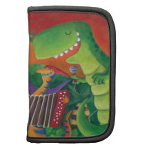Funky Dinosaur Band Folio Planners