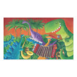 Funky Dinosaur Band Stickers