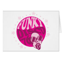 Funky Disco Greeting Card