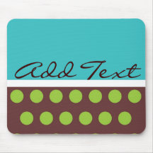 Funky Dot Mouse Pad
