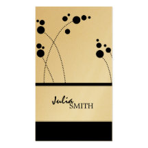 Funky Dots Business Cards -