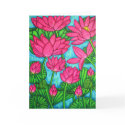 Funky Floral - Lotus Greeting Card