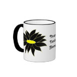funky flower mug