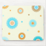 Funky flowers - Mousepad
