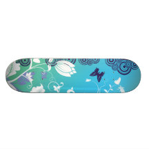 Funky Flowers Skate Boards