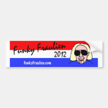 Funky Fraulien 2012 Bumper Sticker