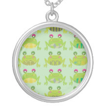 funky froggy frogs necklaces