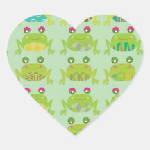 funky froggy frogs sticker