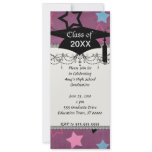 funky fun stars grad graduation announcements