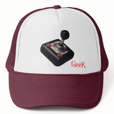 Funky Gamer GeeK cap Trucker Hats by jaceyevans