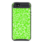 Funky green flowers and leaves Skinnit Case