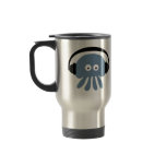Funky Jellyfish DJ Born To Be Wild Travel Mug