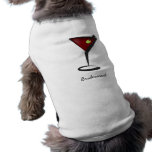 Funky martini Fun Bridesmaid Favours pet clothing