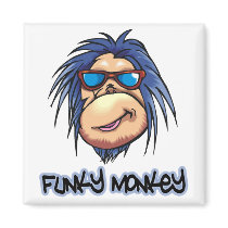 Funky Monkey magnet