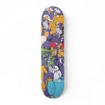 funky monster mayhem version 2 skate board deck