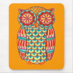Funky Owl Mousepad