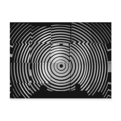 Funky Pattern DJ Postcard by pollop