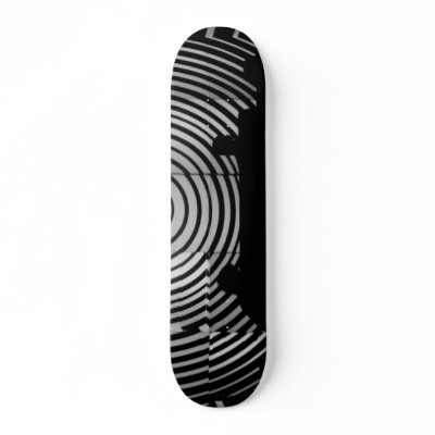 Funky Pattern DJ Skateboard Deck by pollop