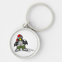 Funky Penguin Keychains