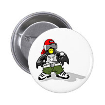 Funky Penguin Pins