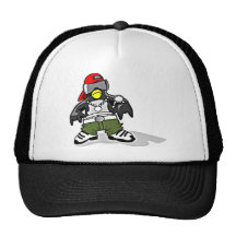Funky Penguin Trucker Hat