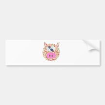 Funky Pig Bumper Stickers