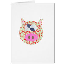Funky Pig Card