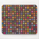 Funky PolkaSquare mousepads