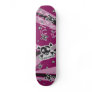 Funky-Punky Black Skateboard