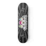 Funky-Punky Black Skateboard