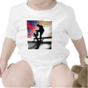 funky rainbow skater abstract t-shirts