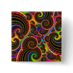 Funky Rainbow Swirl Fractal Art Pattern