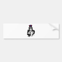 Funky Sam Bumper Stickers