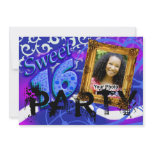 Funky Sassy Sweet 16 Photo Party Invitation