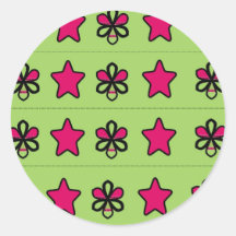 Funky Scrapbook Embellishment Stickers