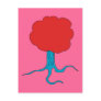 Funky Tree Post Card