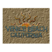 Funky Venice Beach Postcard!