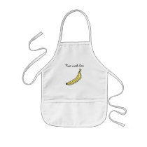 Funky Yellow country banana Aprons