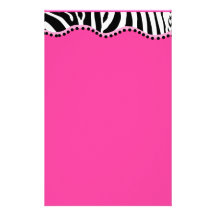 Funky Zebra Stationery