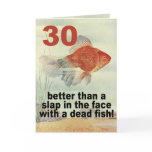 Funny 30th cards