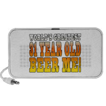Funny 31st Birthdays : Worlds Greatest 31 Year Old Portable Speakers